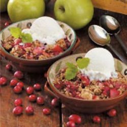 Potluck Cranberry Apple Crisp