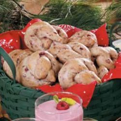 Cranberry Breakfast Pretzels