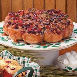 Christmas Cranberry Rolls