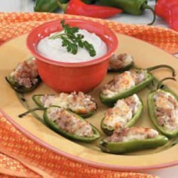 Sausage-Stuffed Jalapenos