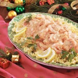 Shrimp in Cream Sauce