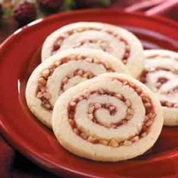 Raspberry Nut Pinwheels