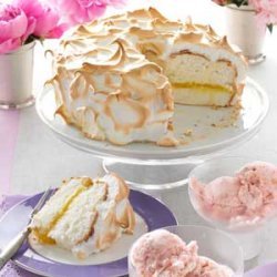 Lemon Meringue Angel Cake