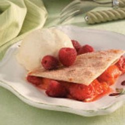 Fruit-Filled Quesadillas