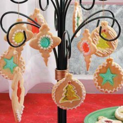 Stained Glass Cookie Ornaments