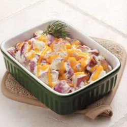 Dill Potatoes Romanoff