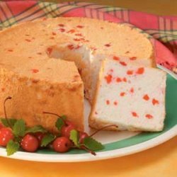 Cherry Angel Food Cake