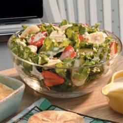 Creamy Banana Lettuce Salad