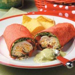 Guacamole Chicken Roll-Ups