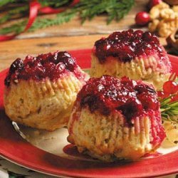 Cranberry Upside-Down Muffins