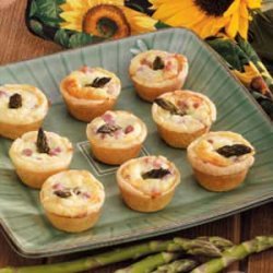 Asparagus Ham Tartlets