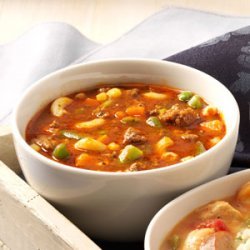 Hamburger Minestrone