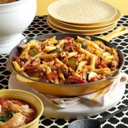 Jiffy Ground Pork Skillet