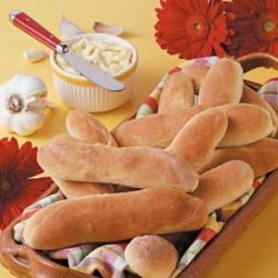 Breadsticks with Parmesan Butter