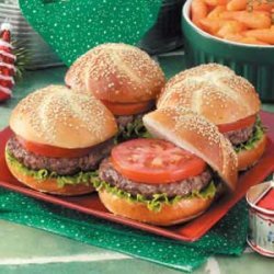 German-Style Hamburgers