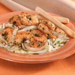 Thai Shrimp and Cabbage