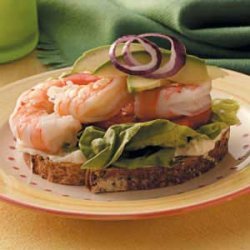 Lemony Shrimp Sandwiches