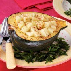 Apple-Stuffed Acorn Squash