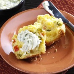 Confetti Cornmeal  Muffins