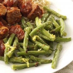 Lemon-Garlic Green Beans