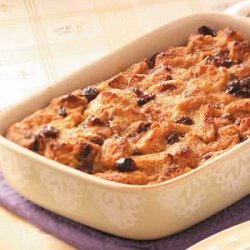 Cinnamon-Raisin Bread Pudding