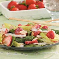 Chicken Strawberry Spinach Salad