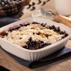 Apple Blueberry Cobbler