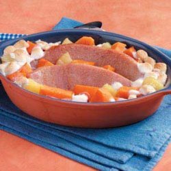 Sweet Potato Ham Casserole