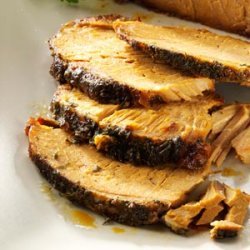 Garlic-Apple Pork Roast