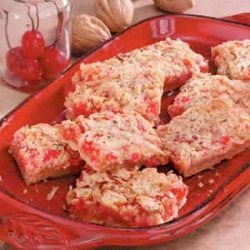 Makeover Cherry Coconut Bars