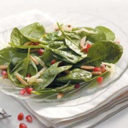 Pomegranate Spinach Salad