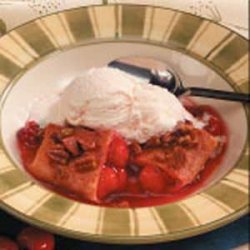 Saucy Cherry Enchiladas