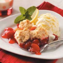 Cherry Peach Cobbler