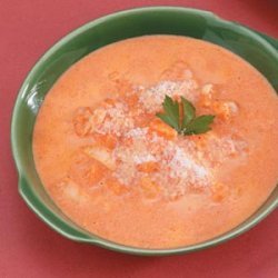 Red Pepper Shrimp Bisque