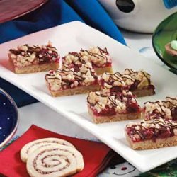 Chocolate-Drizzled Cherry Bars