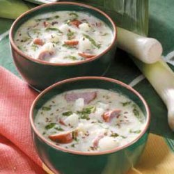 Kielbasa Potato Soup