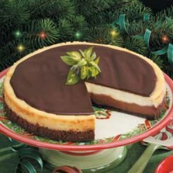 Two-Tone Cheesecake