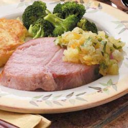 Ham with Pineapple Salsa