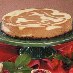 Marbled Pumpkin Cheesecake