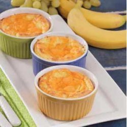 Twice-Baked Cheese Souffles