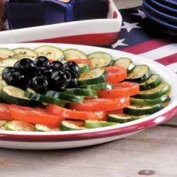 Tomato Zucchini Salad