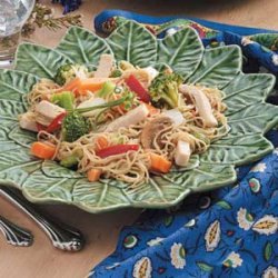 Turkey Vegetable Lo Mein