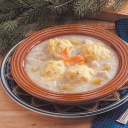 Chicken 'n' Carrot Dumpling Stew