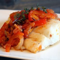 Pepper and Salsa Cod