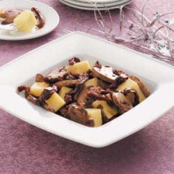 Marinated Mushrooms and Cheese