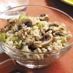 Rice and Mushrooms