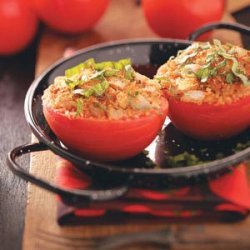 Herb-Topped Stuffed Tomatoes