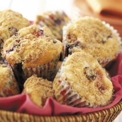 Berry Cheesecake Muffins