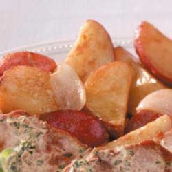 Light Rosemary Red Potatoes