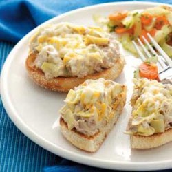 Tuna Artichoke Melts